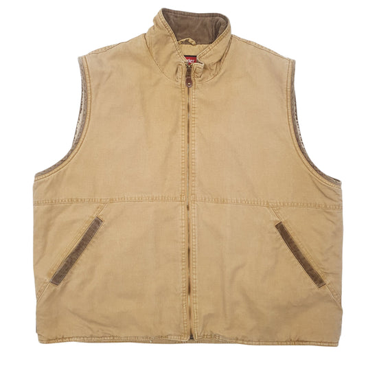 Mens Beige Wrangler Hero Sherpa Lined  Coat