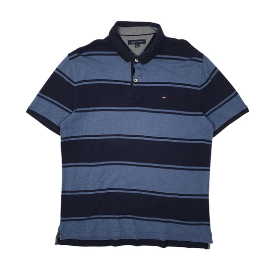 Mens Navy Tommy Hilfiger  Short Sleeve Polo Shirt