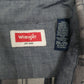 Mens Grey Wrangler Pearl Snap  Coat