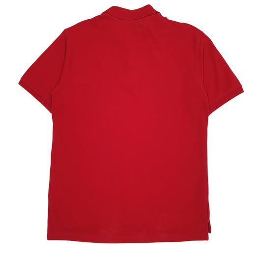 Mens Red Tommy Hilfiger   Polo Shirt