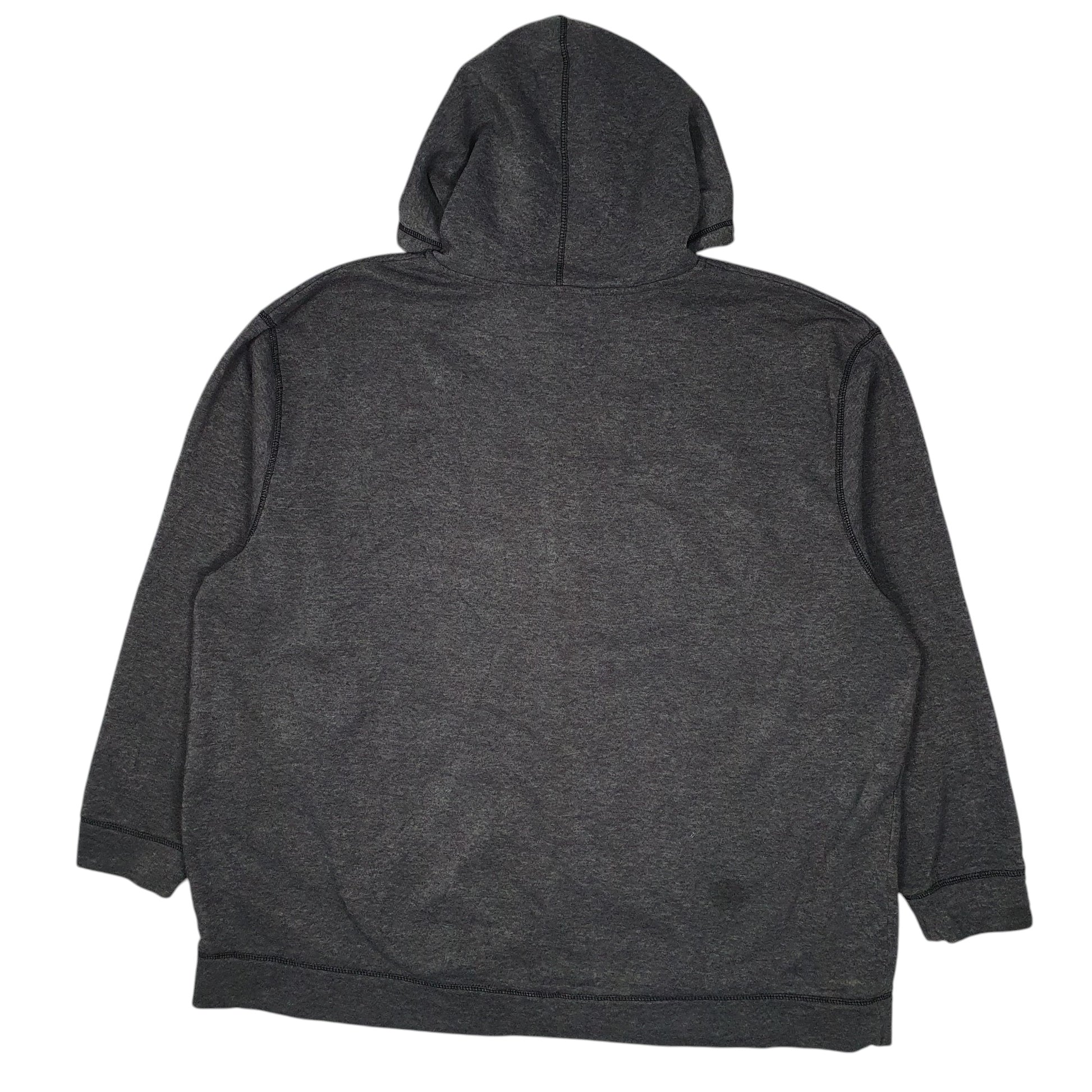 Mens Grey Reebok Hoodie Full Zip Jumper