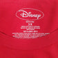 Womens Red Disney Mickey Mouse Crewneck T Shirt