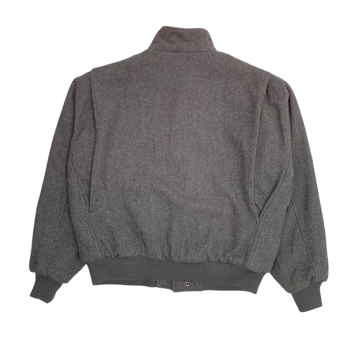 Mens Grey City Streets Bomber Sherpa Lined  Coat