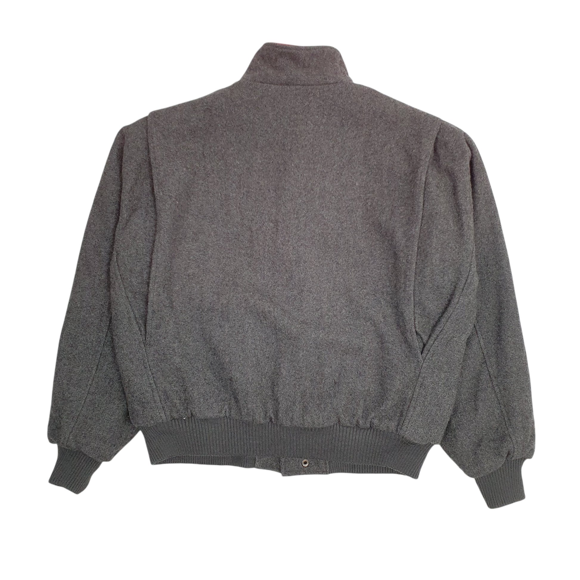 Mens Grey City Streets Bomber Sherpa Lined  Coat