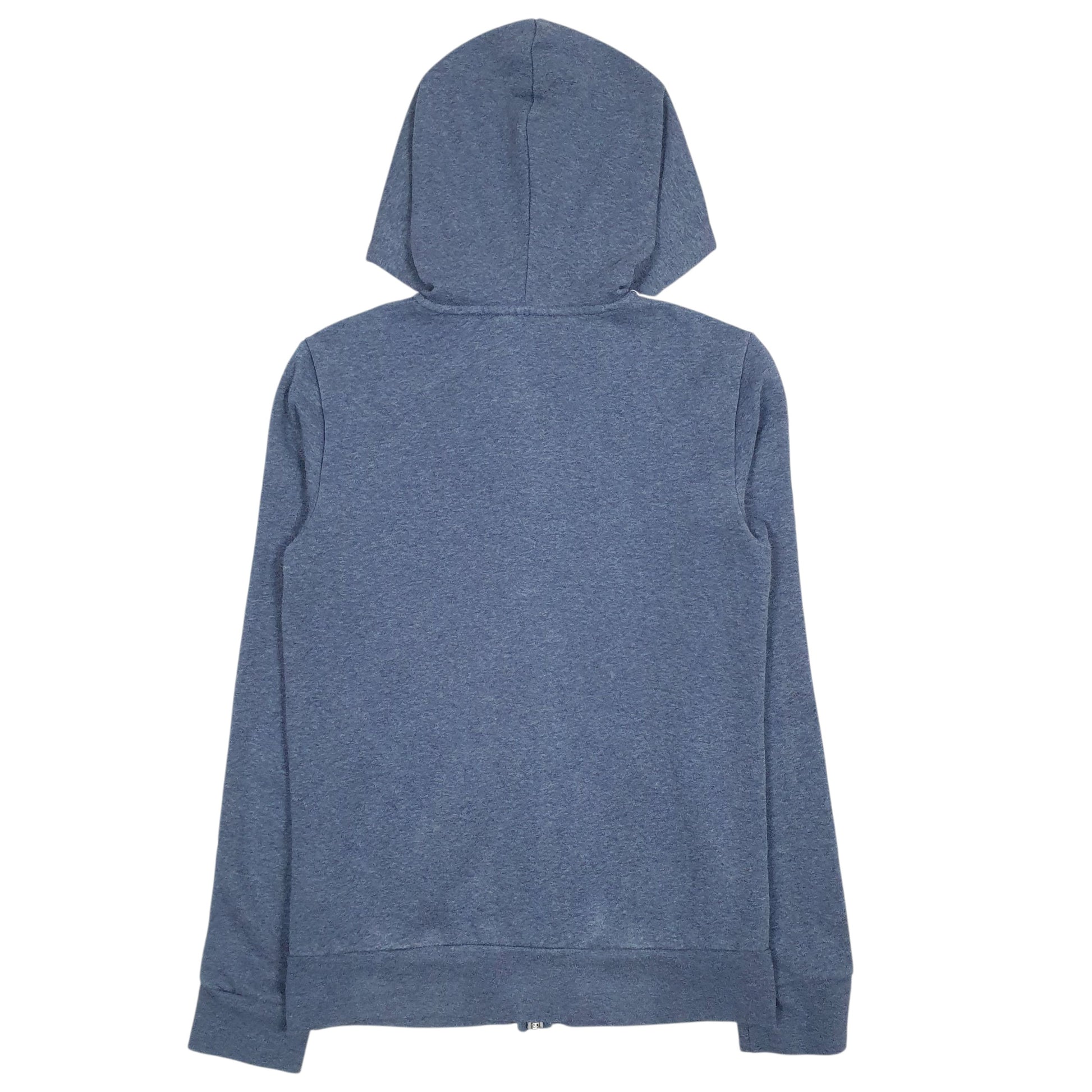 Womens Blue Adidas  Full Zip Jumper