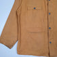 Mens Tan Benetton Vintage 1970s Chore Made in Italy  Coat