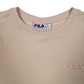 Mens Pink Fila  Crewneck Jumper