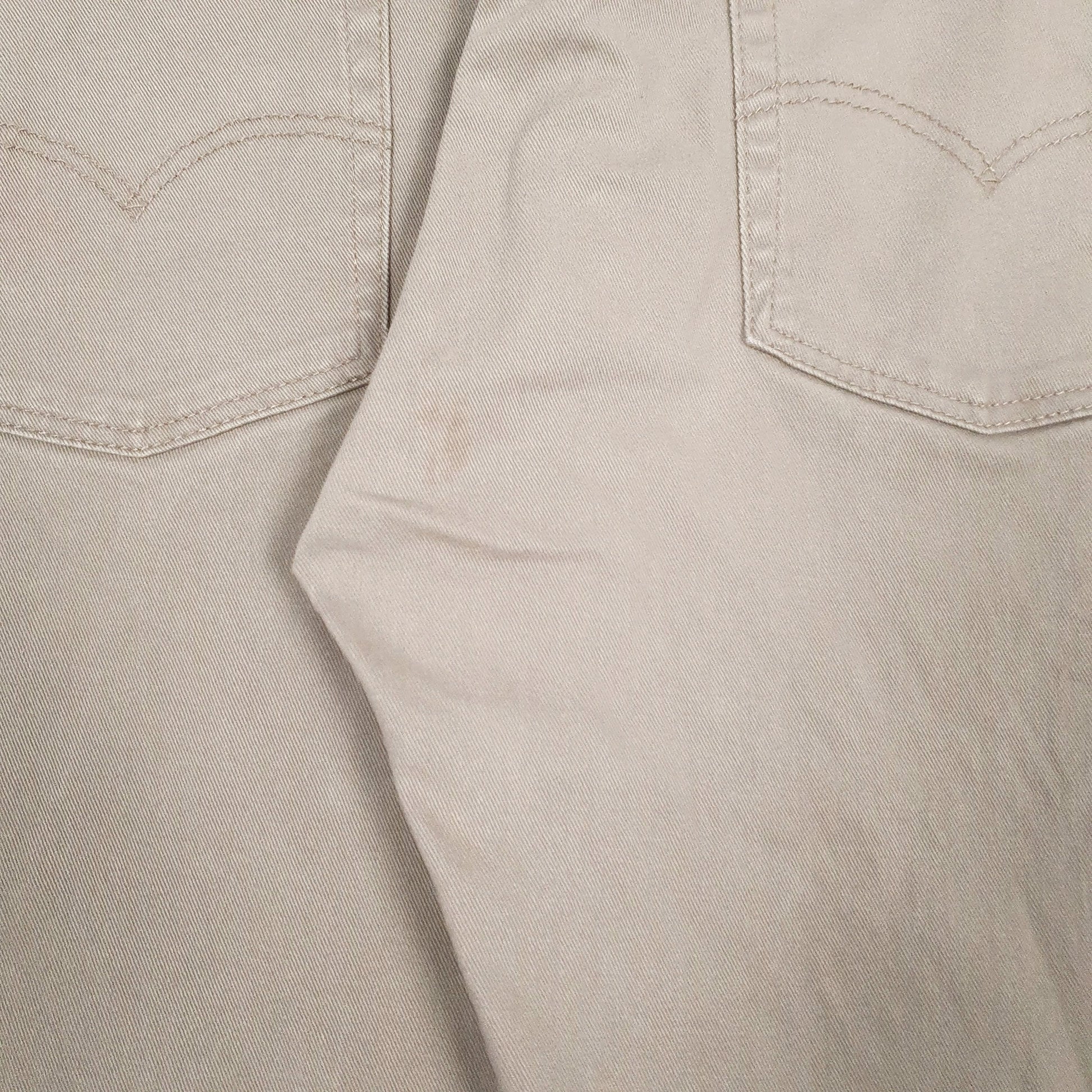 Mens Beige Levis   Jeans