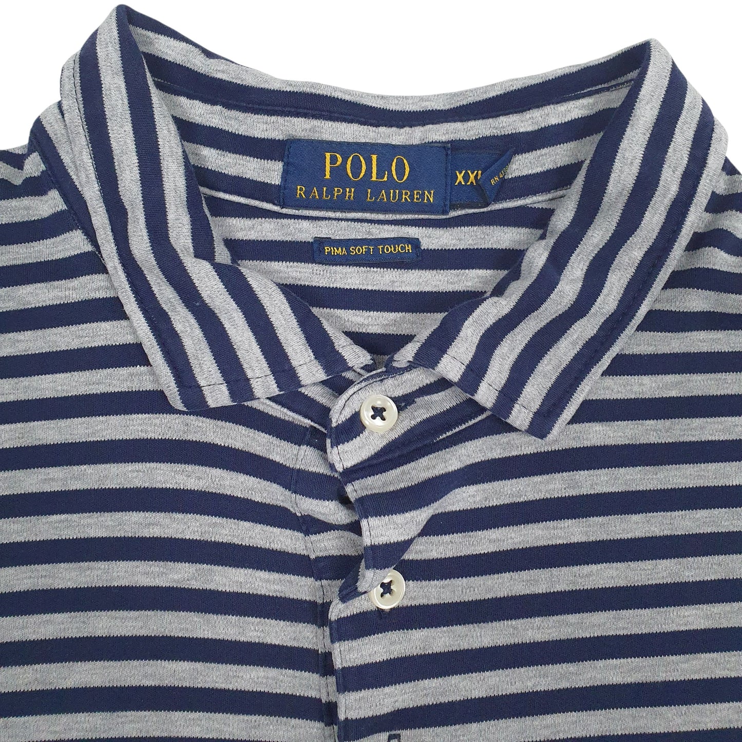 Mens Grey Polo Ralph Lauren   Polo Shirt