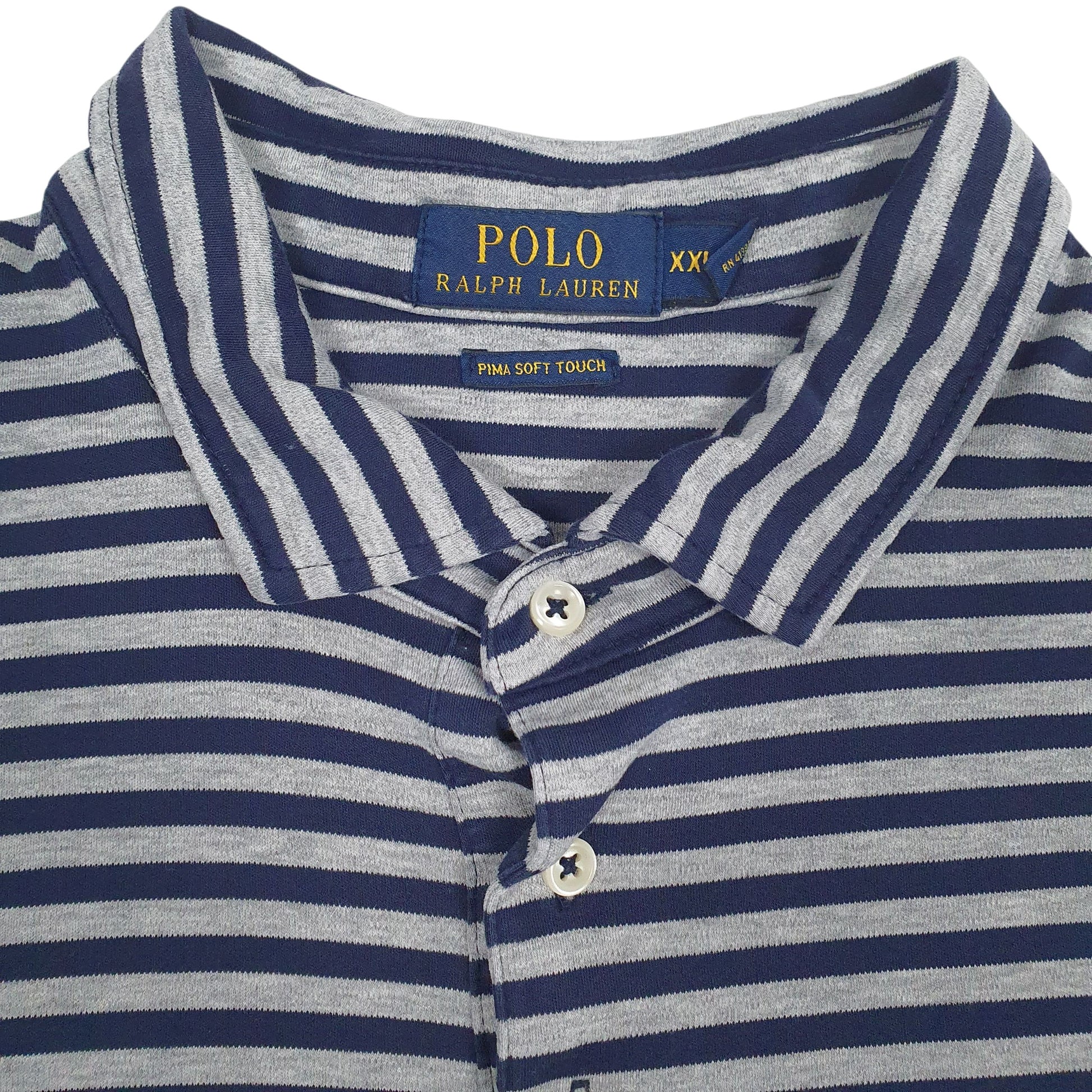 Mens Grey Polo Ralph Lauren   Polo Shirt
