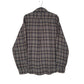 Mens Grey Woolrich Thick Flannel  Shirt