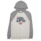 Mens Grey Levis California Hoodie Jumper