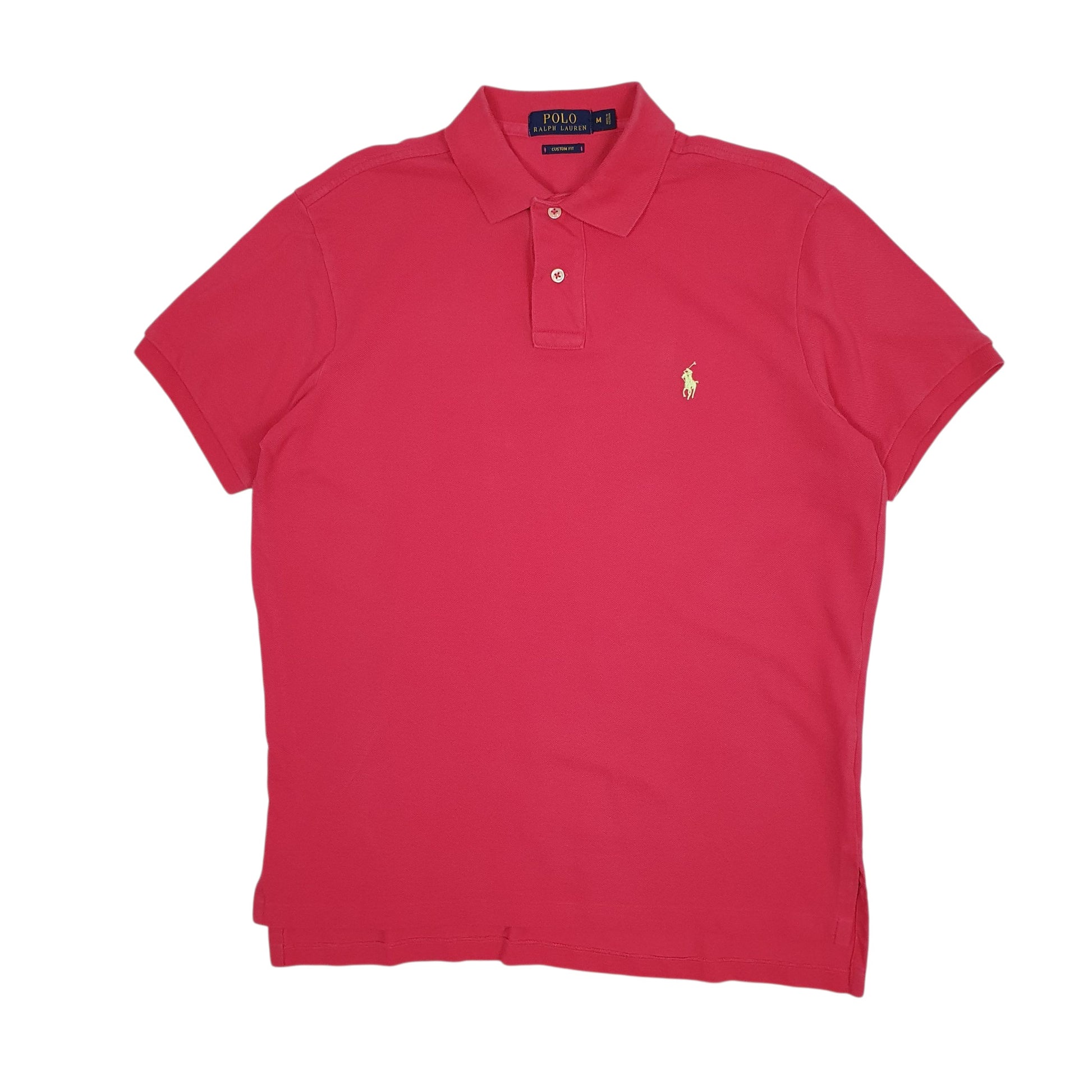 Mens Pink Polo Ralph Lauren  Short Sleeve Polo Shirt