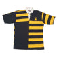 Mens Black Barbarian Banff Rugby Short Sleeve Polo Shirt