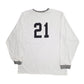 Mens White Nike Basketball Reversible Crewneck Jumper