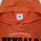 Mens Orange NFL Cincinnati Bengals Hoodie Jumper