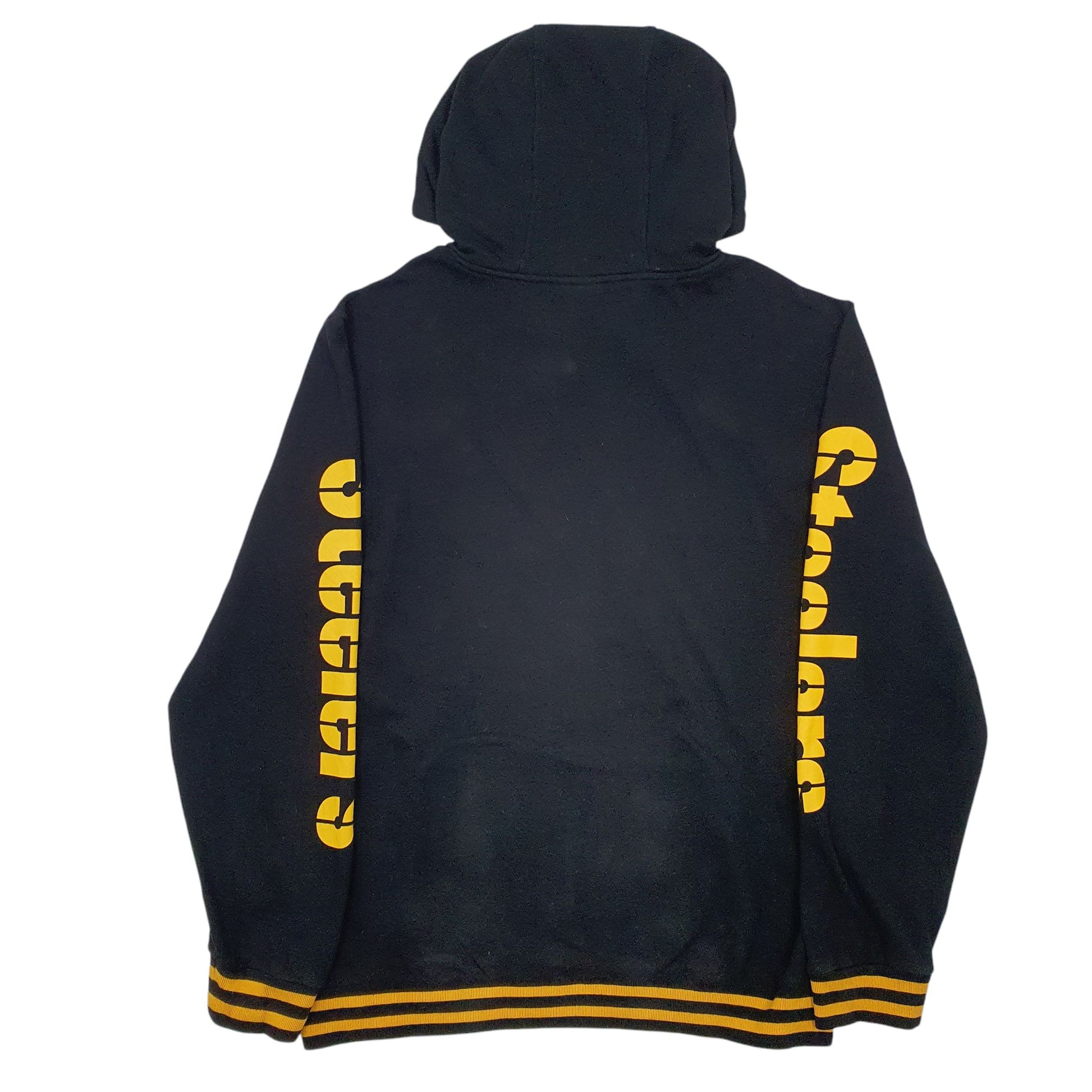 Mens Black NFL Steelers Hoodie Jumper