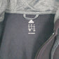 Mens Black Adidas  Full Zip Jumper