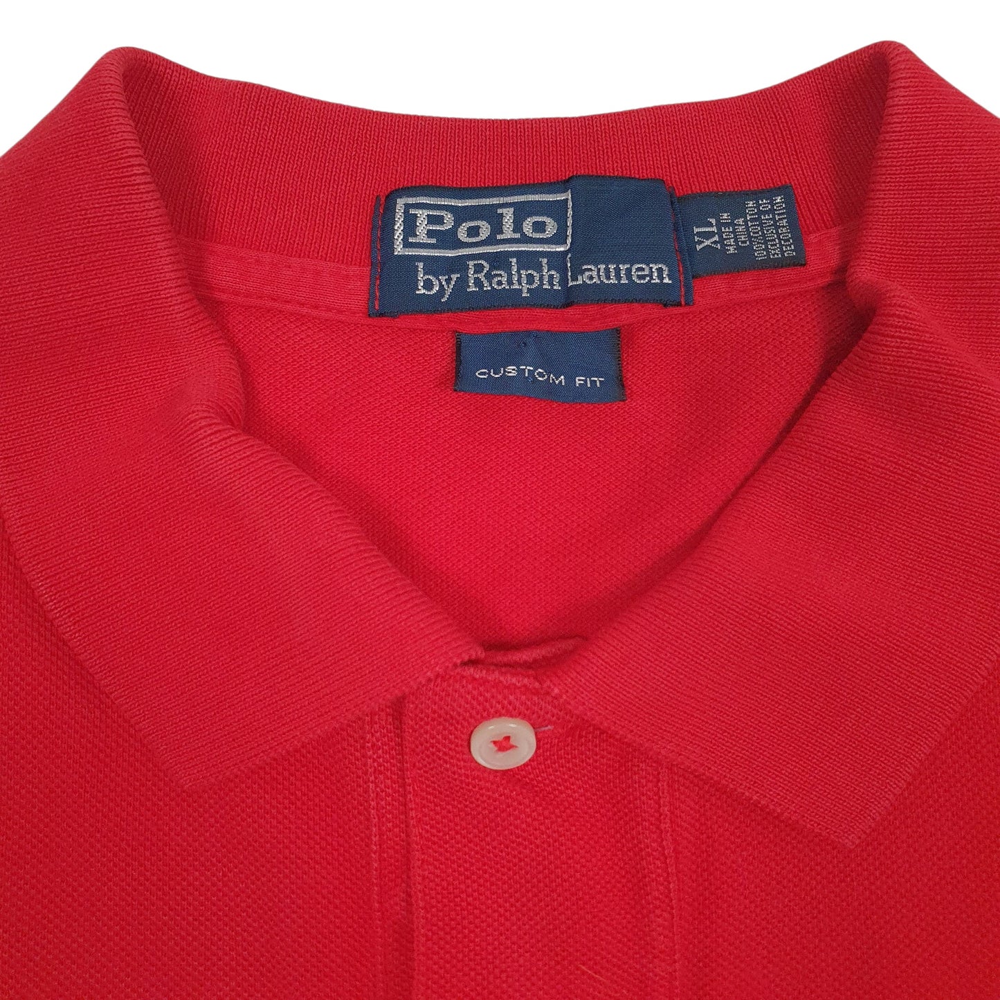 Mens Red Polo Ralph Lauren   Polo Shirt