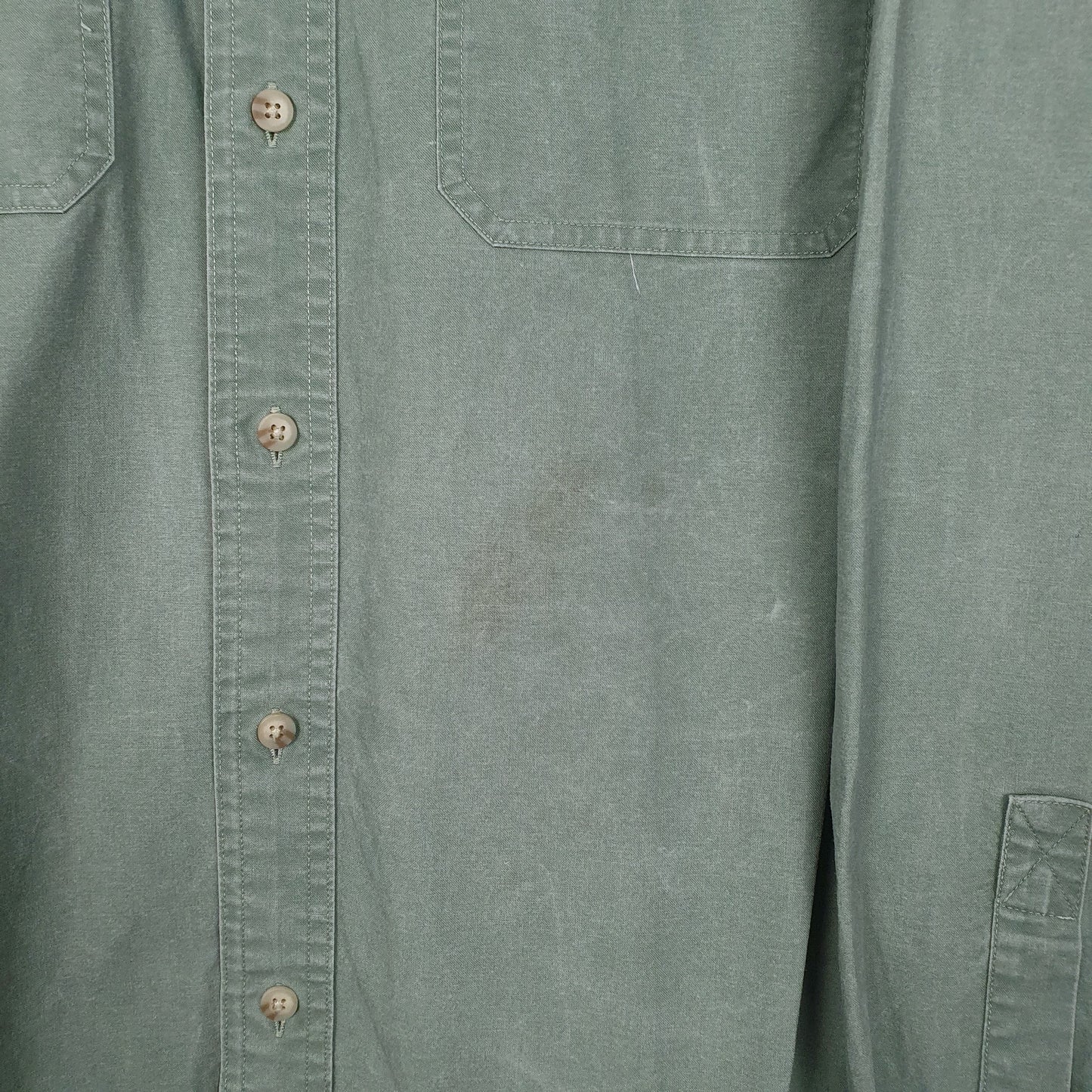 Mens Green L.L.Bean   Shirt