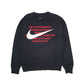 Mens Black Nike Goddess Of Victory Crewneck Jumper