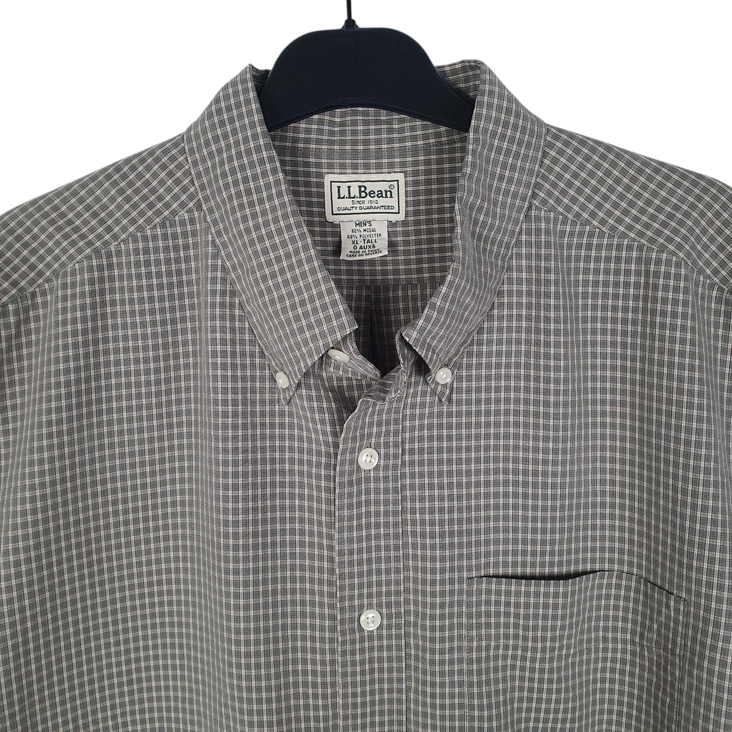 Mens Green L.L.Bean   Shirt