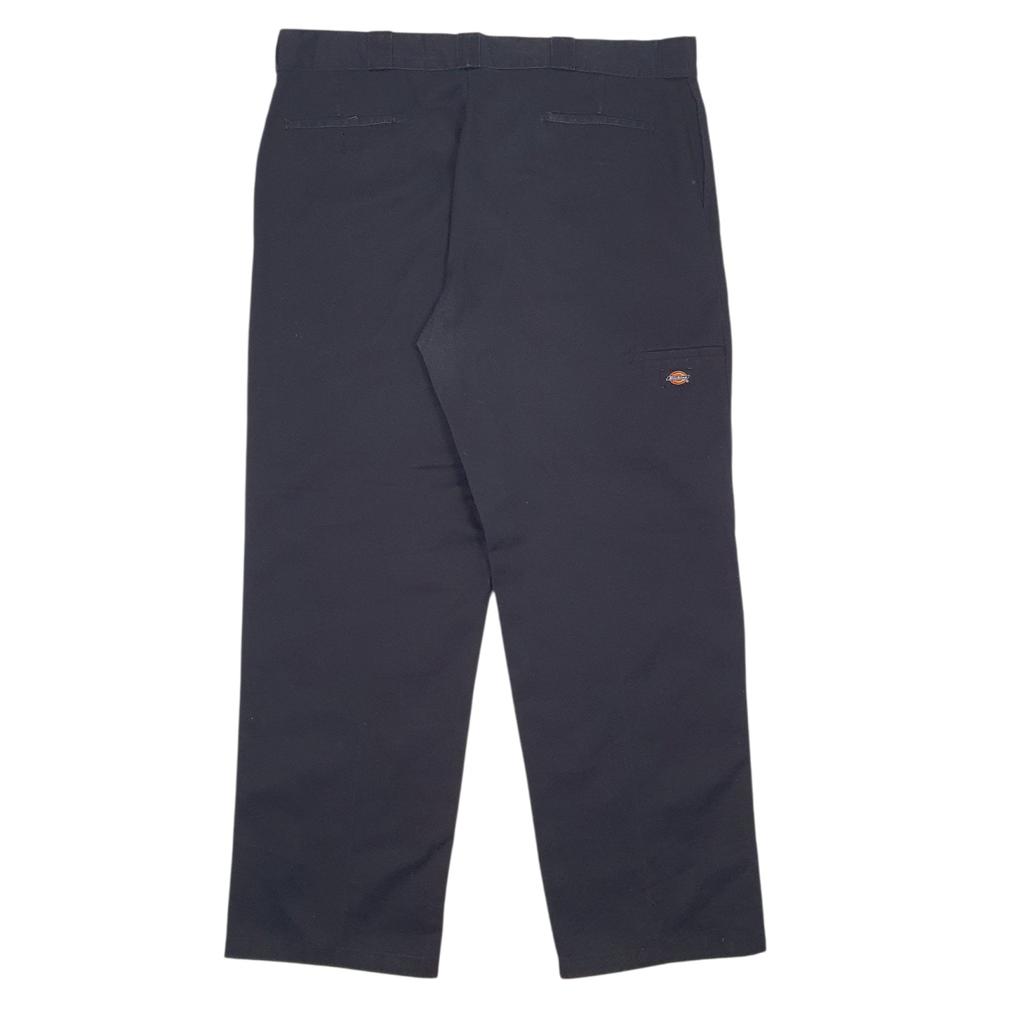 Mens Black Dickies   Trousers