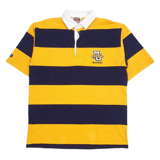 Mens Yellow Barbarian  Short Sleeve Polo Shirt