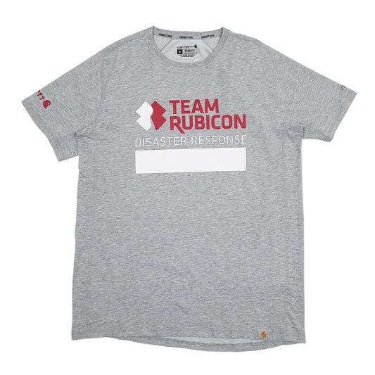Mens Grey Carhartt  Short Sleeve T Shirt