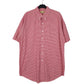 Mens Red L.L.Bean Vintage 90s Short Sleeve Shirt