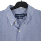Mens Blue Ralph Lauren Vintage 90s  Shirt