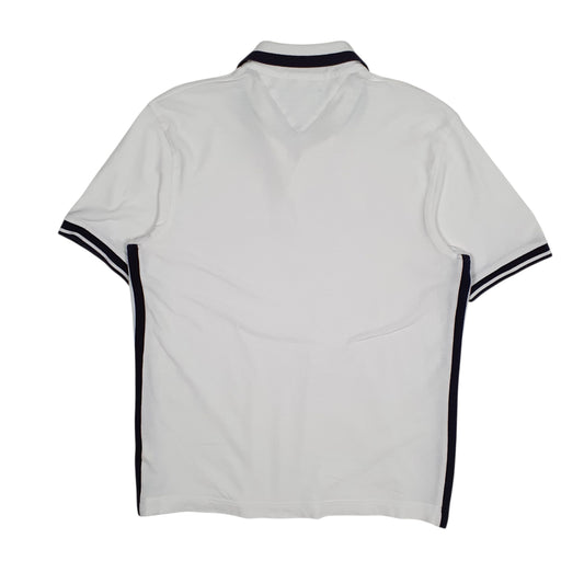 Mens White Tommy Hilfiger   Polo Shirt