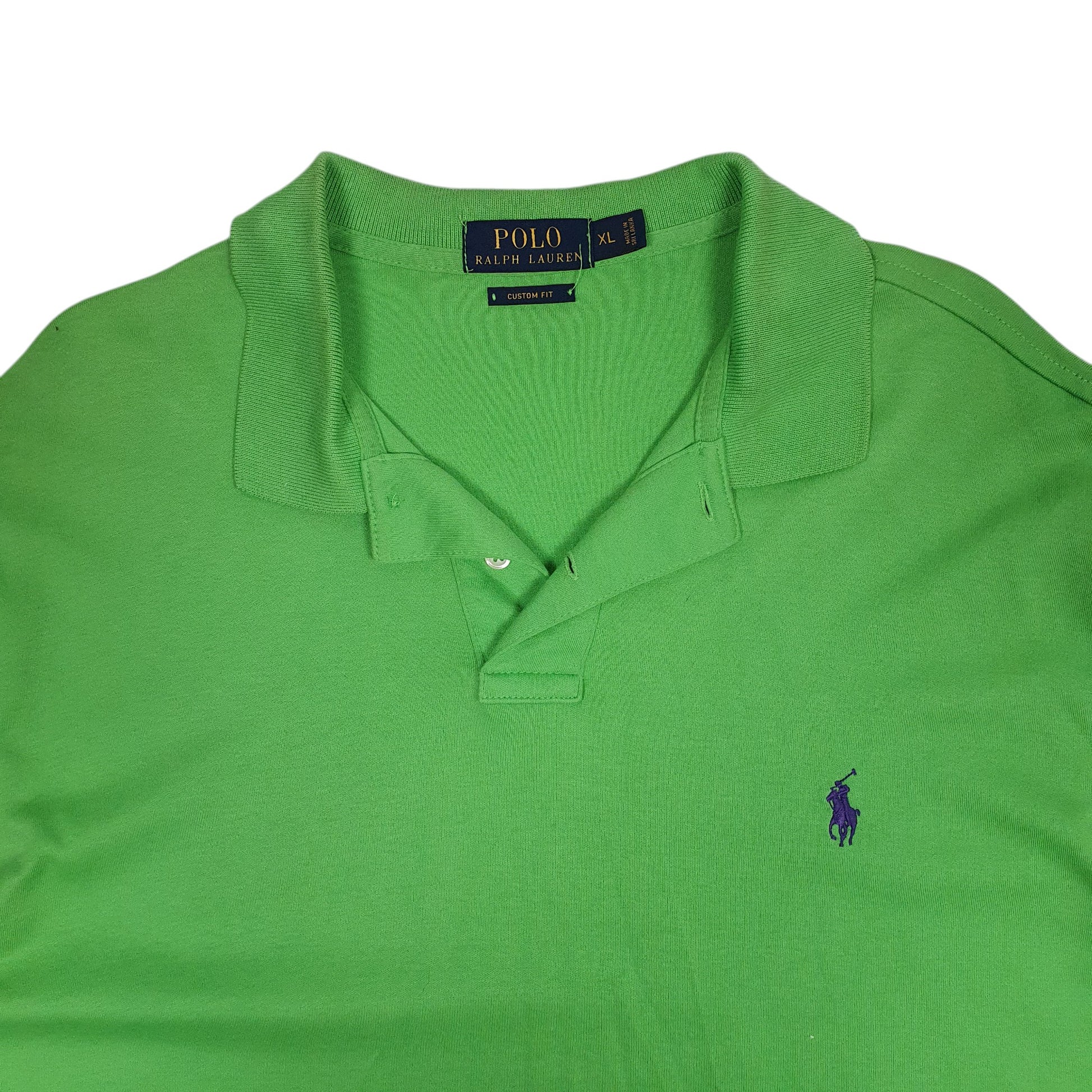Mens Green Polo Ralph Lauren   Polo Shirt