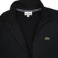 Mens Black Lacoste  Full Zip Jumper