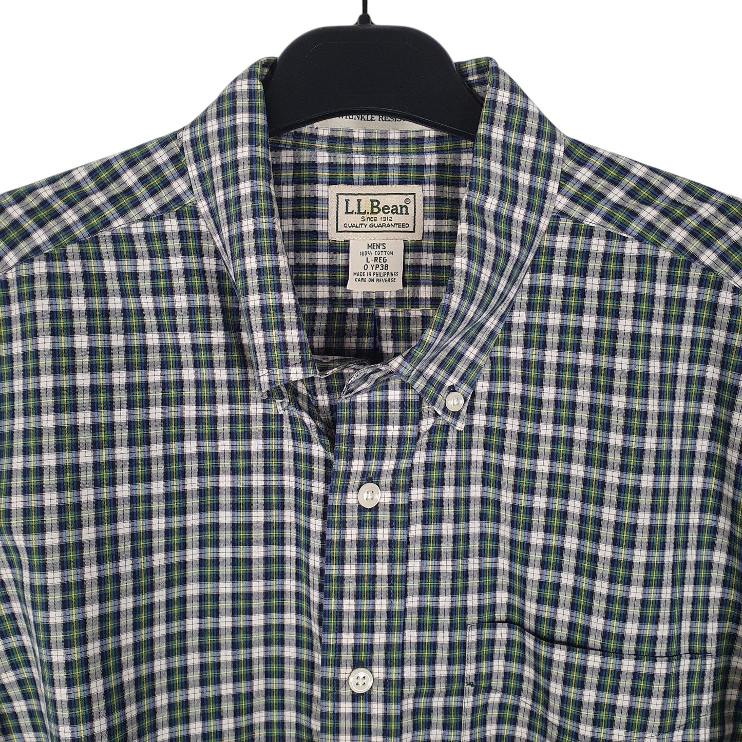 Mens Green L.L.Bean   Shirt