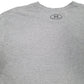 Mens Grey Under Armour Heat Gear  T Shirt