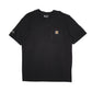 Mens Black Carhartt  Short Sleeve T Shirt