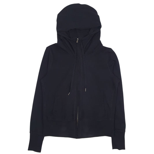 Womens Black Champion Hoodie Full Zip Jumper