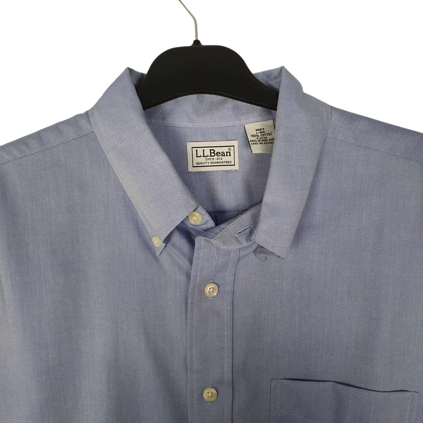 Mens Blue L.L.Bean   Shirt