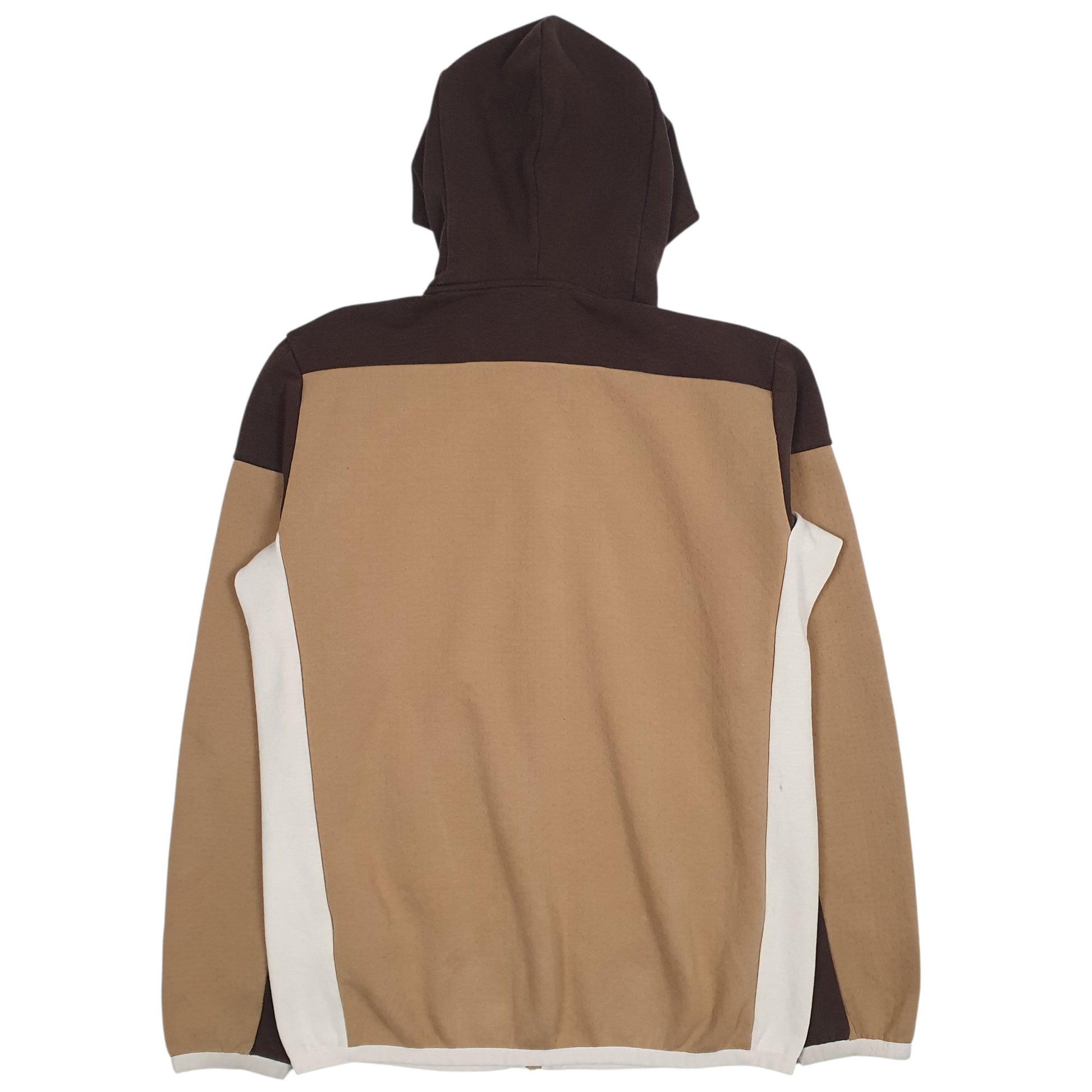 Mens Brown Adidas  Full Zip Jumper