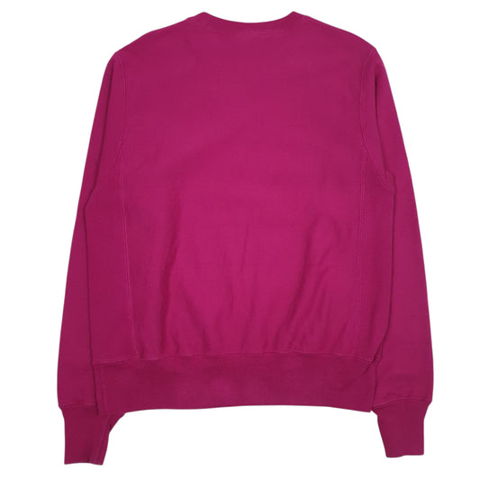 Mens Purple Champion Reserve Weave Crewneck Jumper