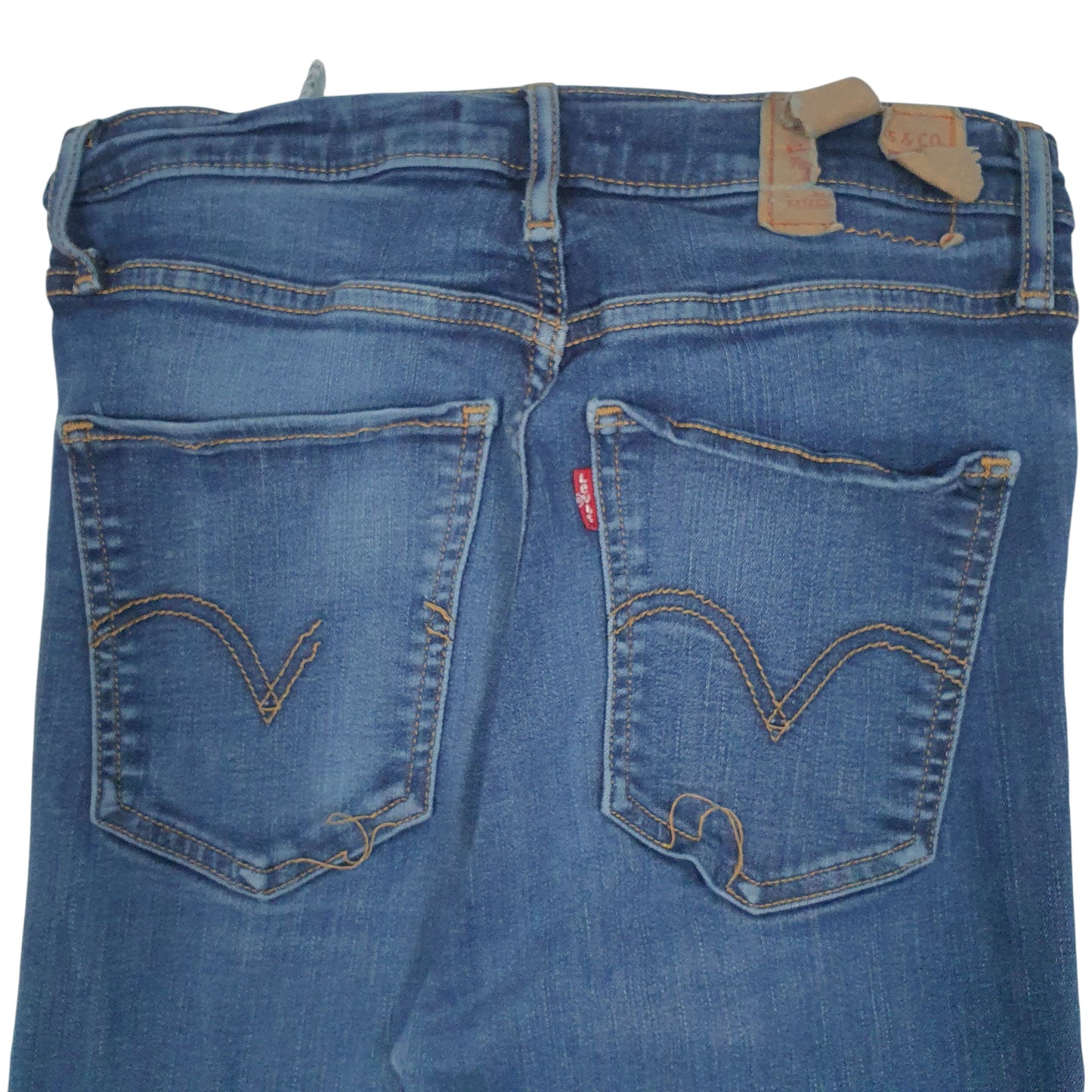 Womens Blue Levis   Jeans
