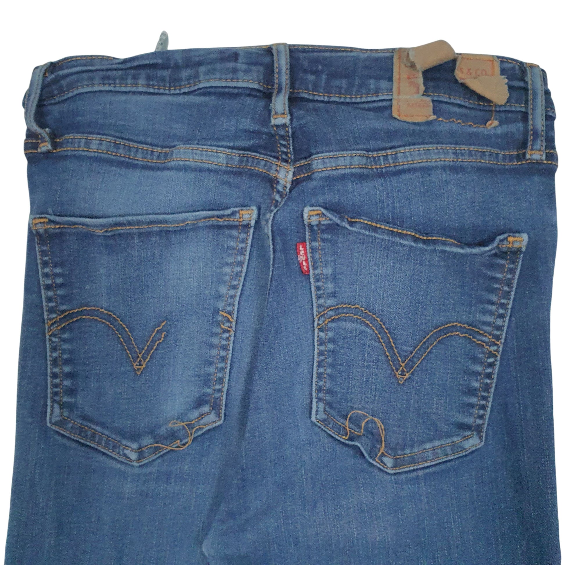 Womens Blue Levis   Jeans