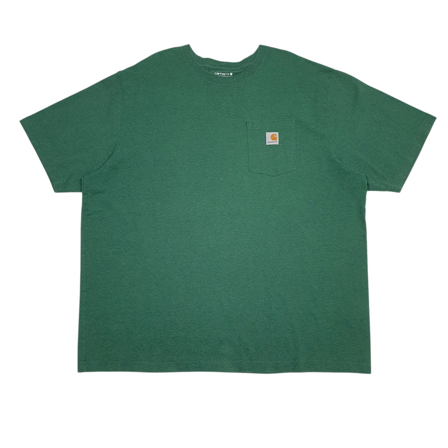 Mens Green Carhartt  Short Sleeve T Shirt