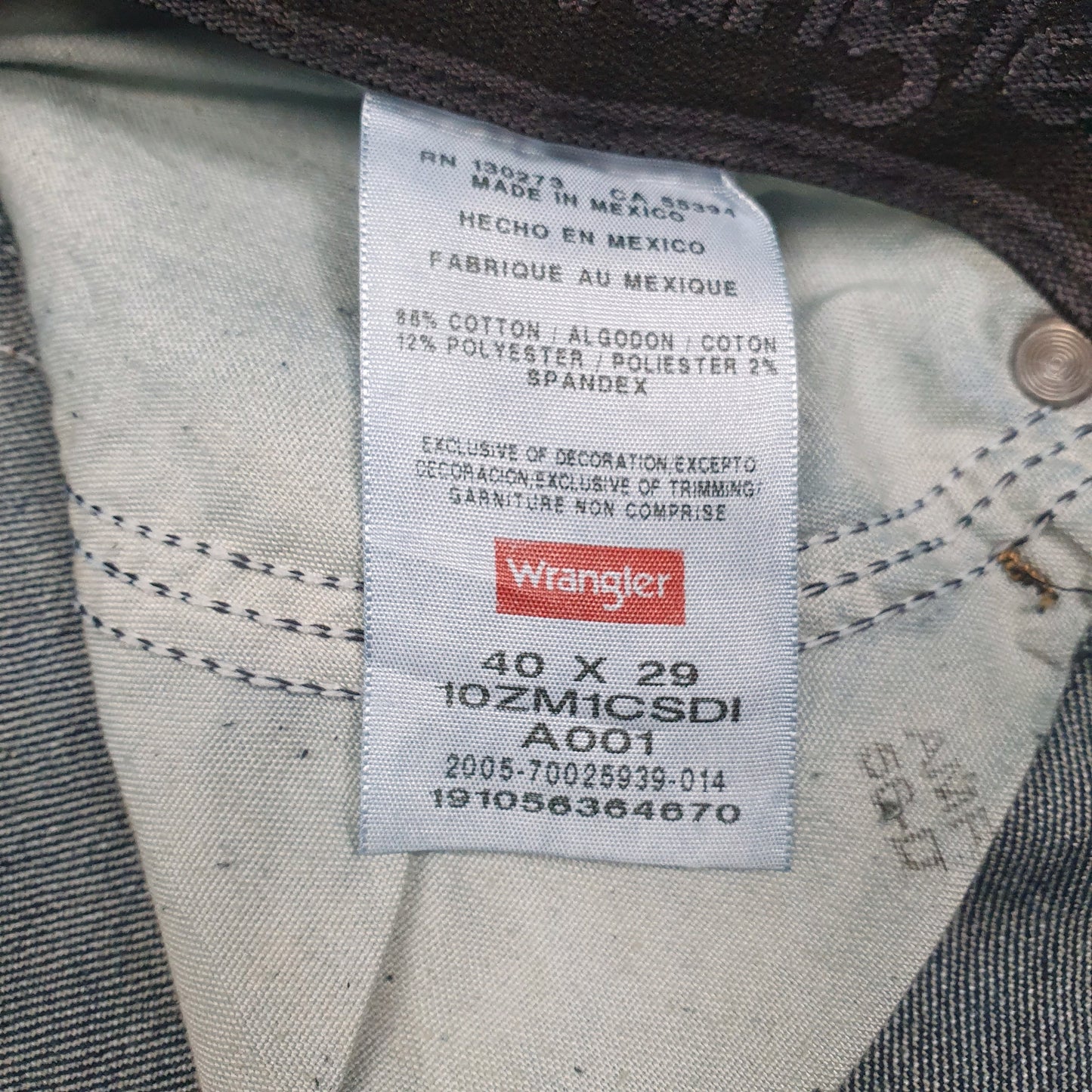 Mens Blue Wrangler   Jeans