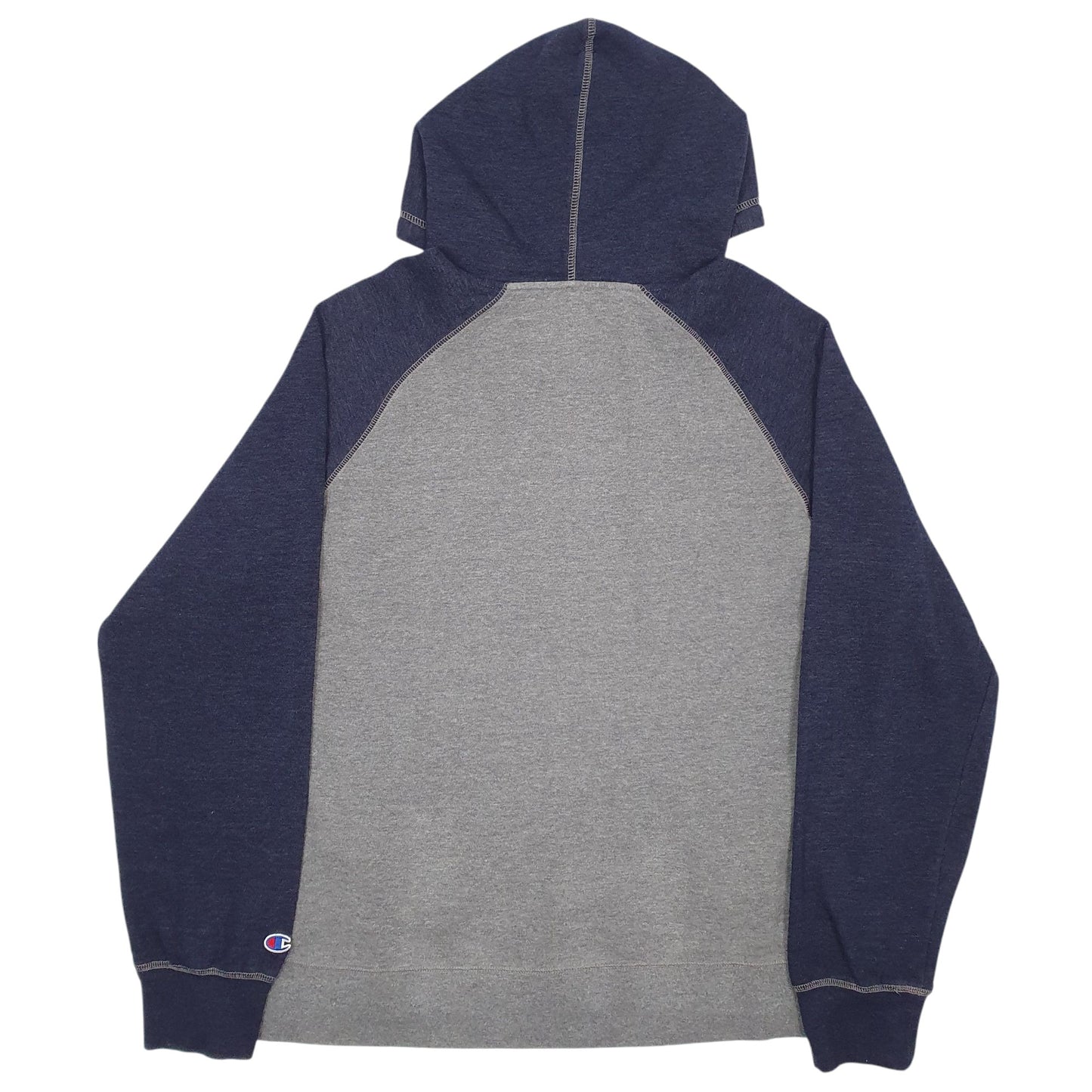 Mens Grey Champion Michigan Hoodie Jumper