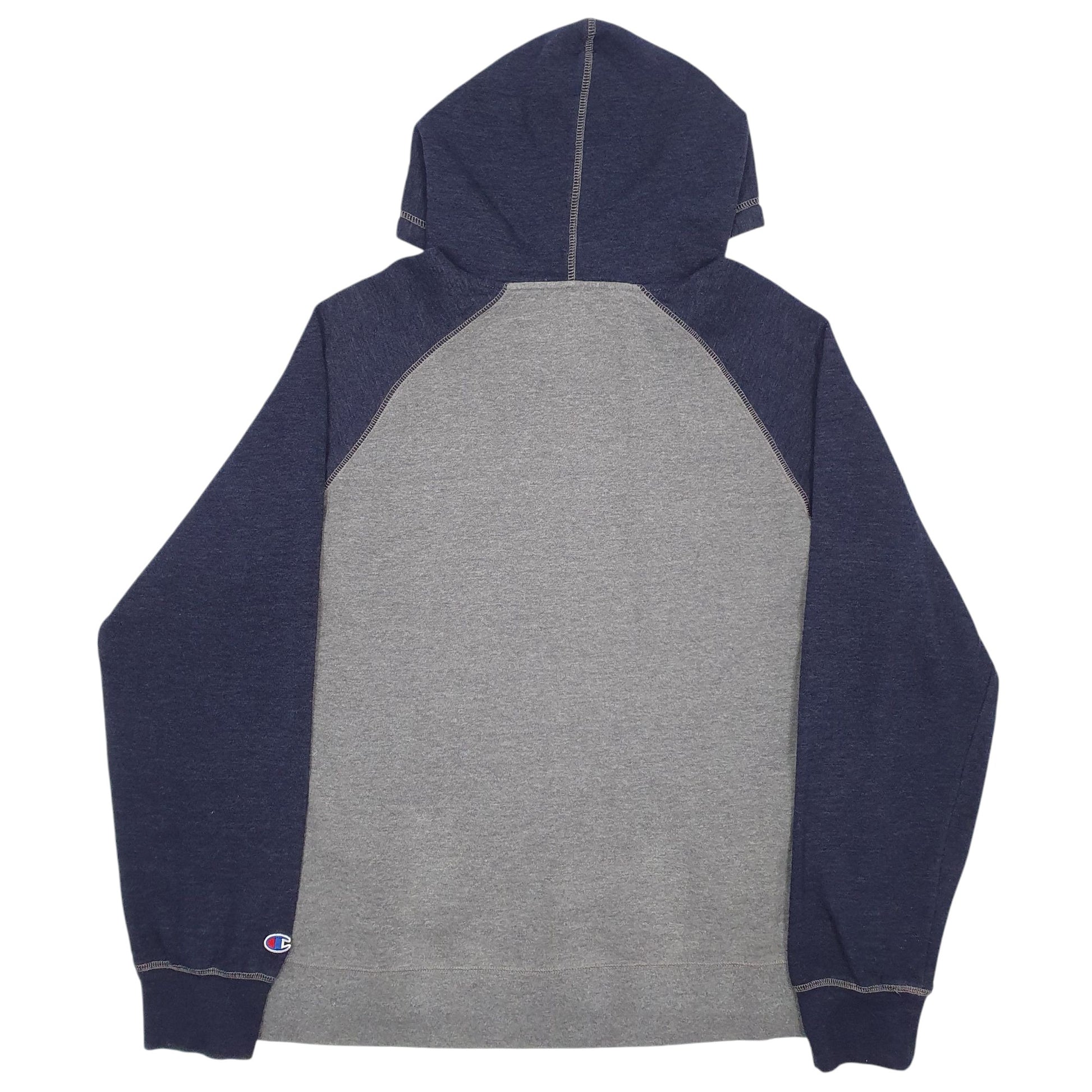 Mens Grey Champion Michigan Hoodie Jumper