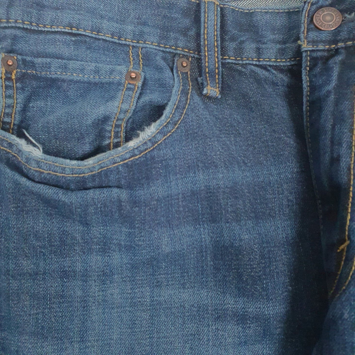 Mens Blue Levis   Jeans
