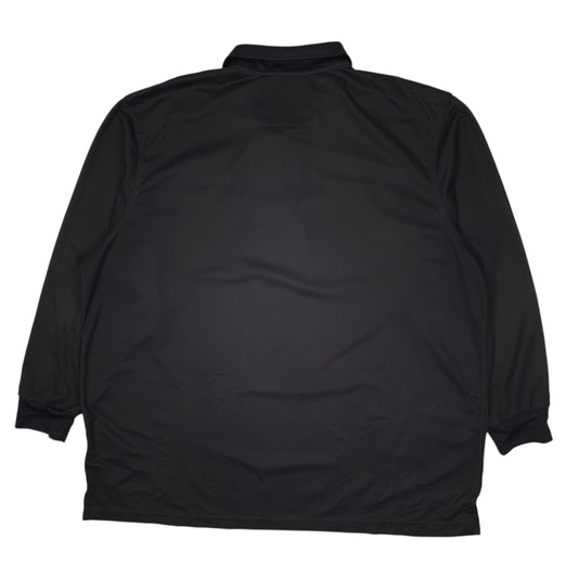 Mens Grey Red Kap Highways Hoodie Polo Shirt