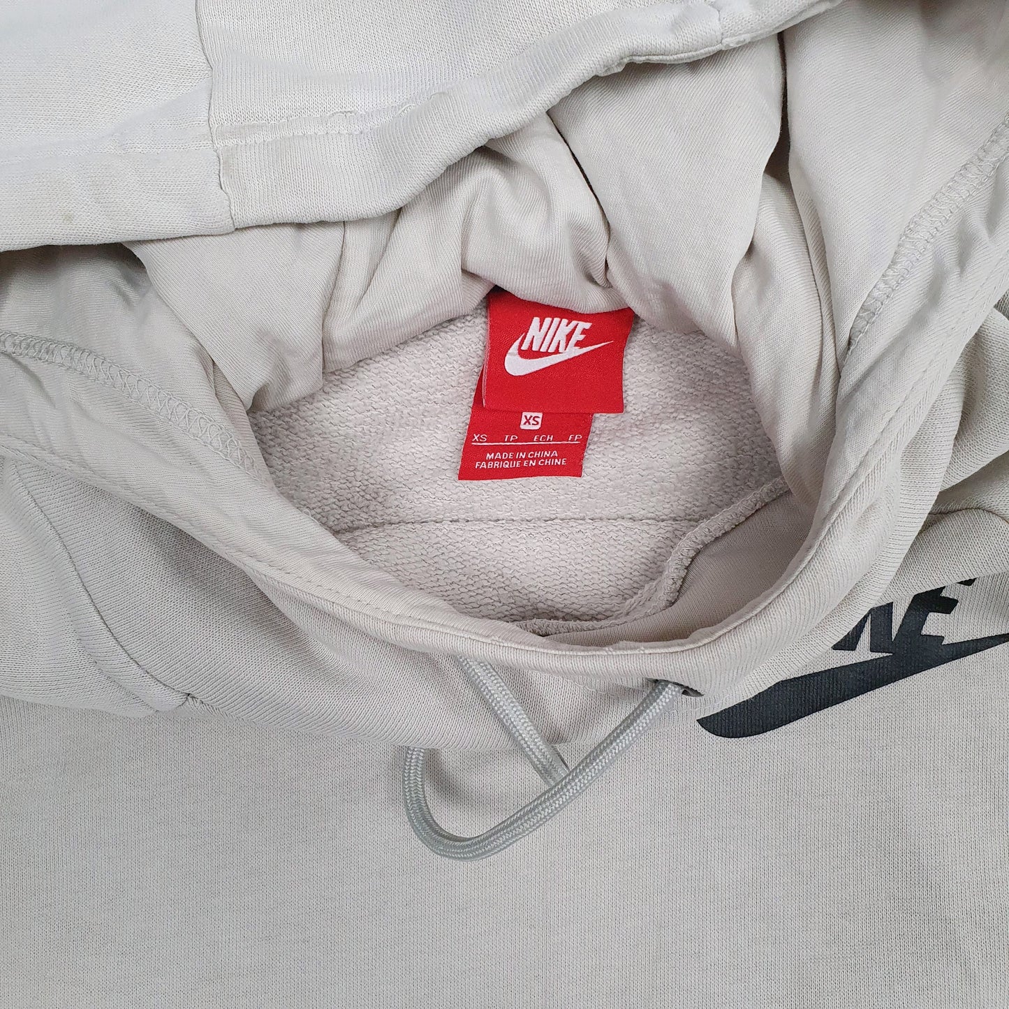 Mens Beige Nike  Hoodie Jumper